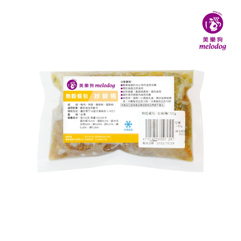 無榖-妙鮮鴨100g 3入